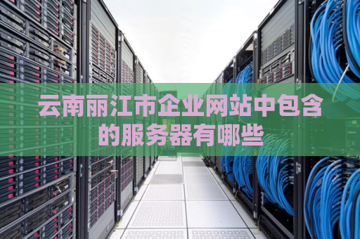 云南丽江市企业网站中包含的服务器有哪些