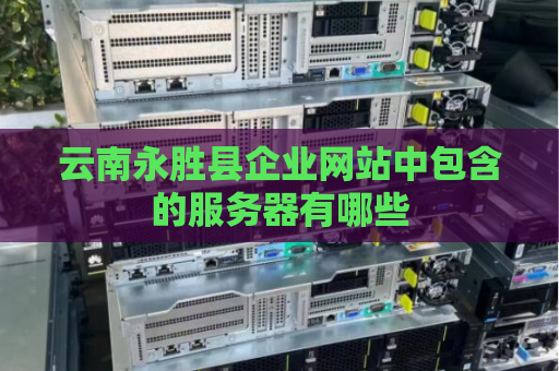 云南永胜县企业网站中包含的服务器有哪些