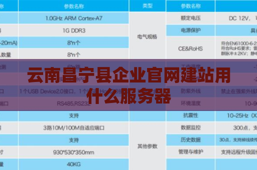 云南昌宁县企业官网建站用什么服务器