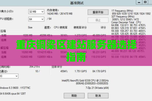 重庆铜梁区建站服务器选择指南