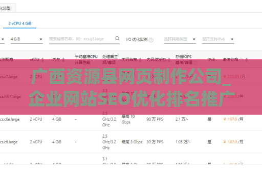 广西资源县网页制作公司_企业网站SEO优化排名推广