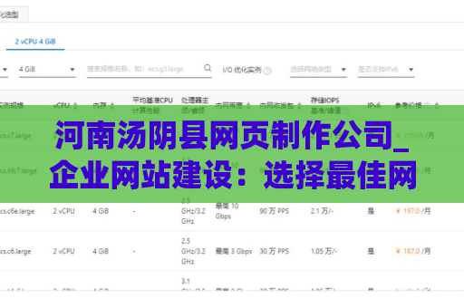 河南汤阴县网页制作公司_企业网站建设：选择最佳网站建设公司的关键要素