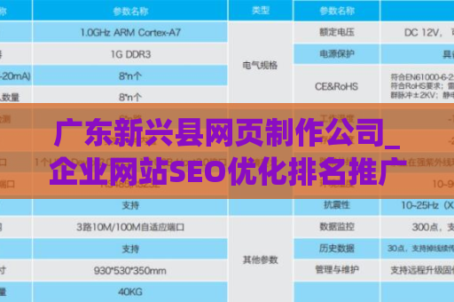 广东新兴县网页制作公司_企业网站SEO优化排名推广