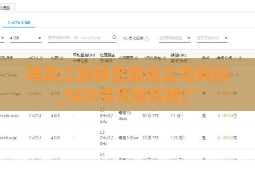 黑龙江新林区建设公司网站_SEO优化排名推广