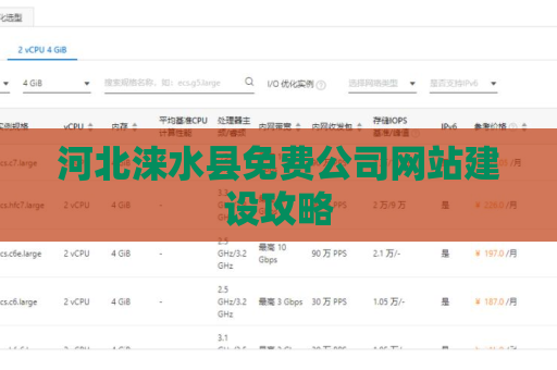河北涞水县免费公司网站建设攻略